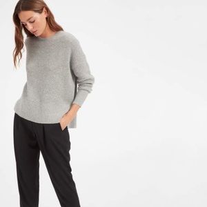 Everlane waffle knit sweater